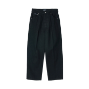 Sunday Ceremony Brushed Japanese Tapered Denim Jeans - Black