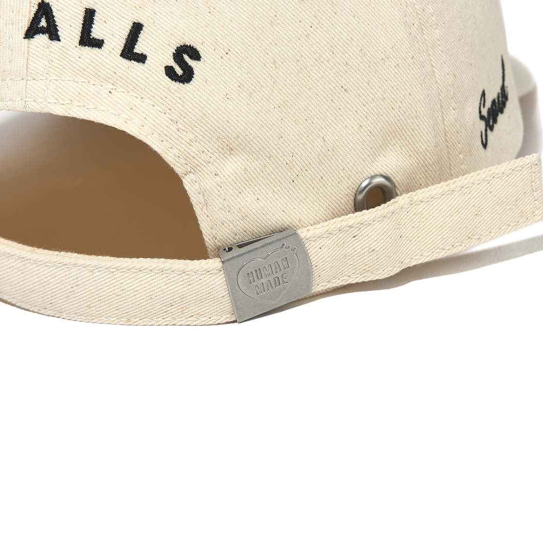 휴먼 메이드 6 패널 트윌 캡 화이트 - 서울 스토어 한정(Human Made 6 Panel Twill Cap White - Seoul Store Exclusive) - 7
