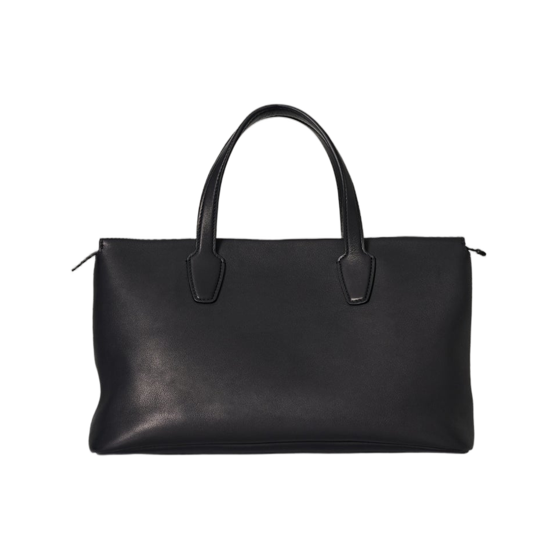 W1909L72BAS The Row Marcel Bag in Leather Black