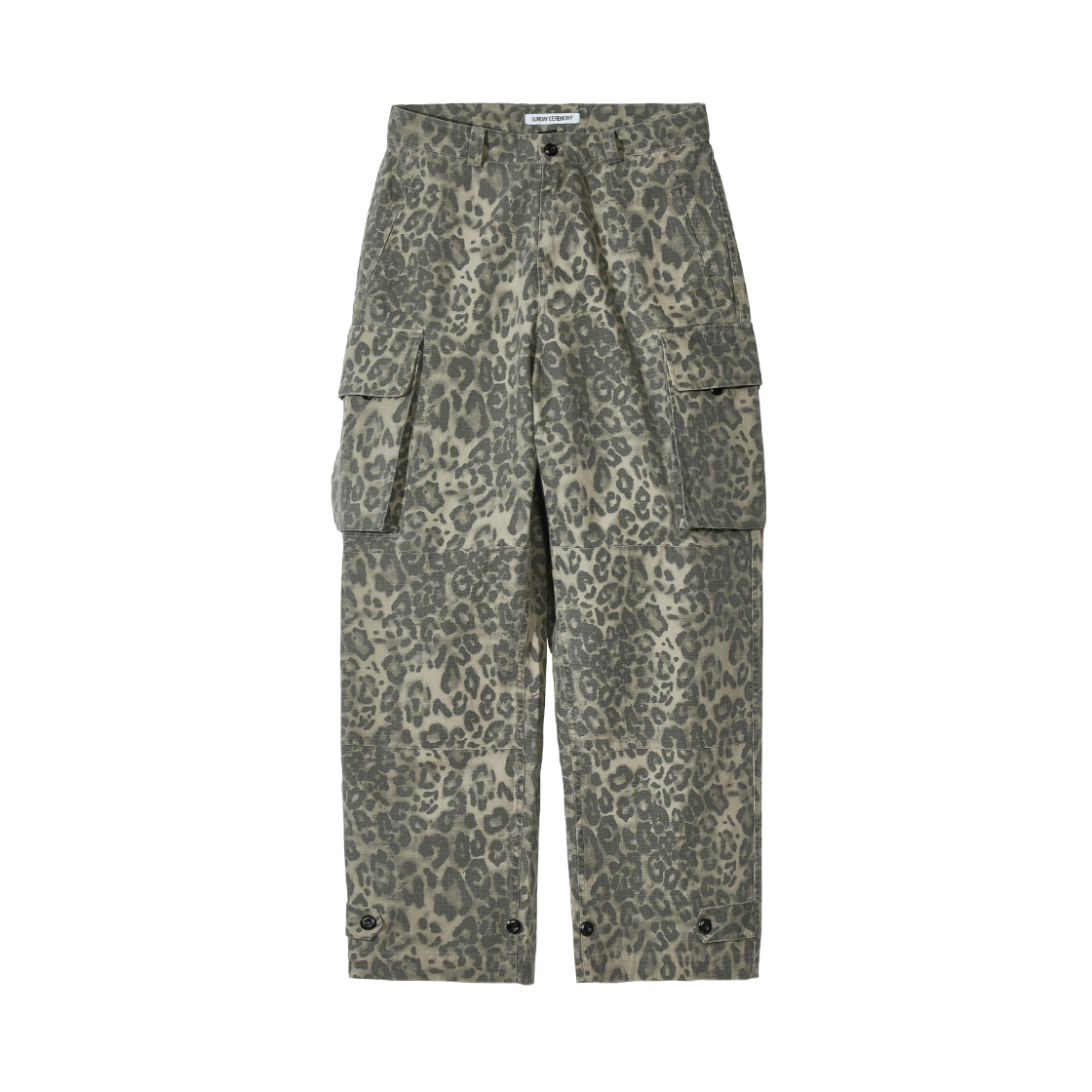 선데이세레머니 레오파드 M47 필드 팬츠 - 베이지(Sunday Ceremony Leopard M47 Field Pants - Beige)