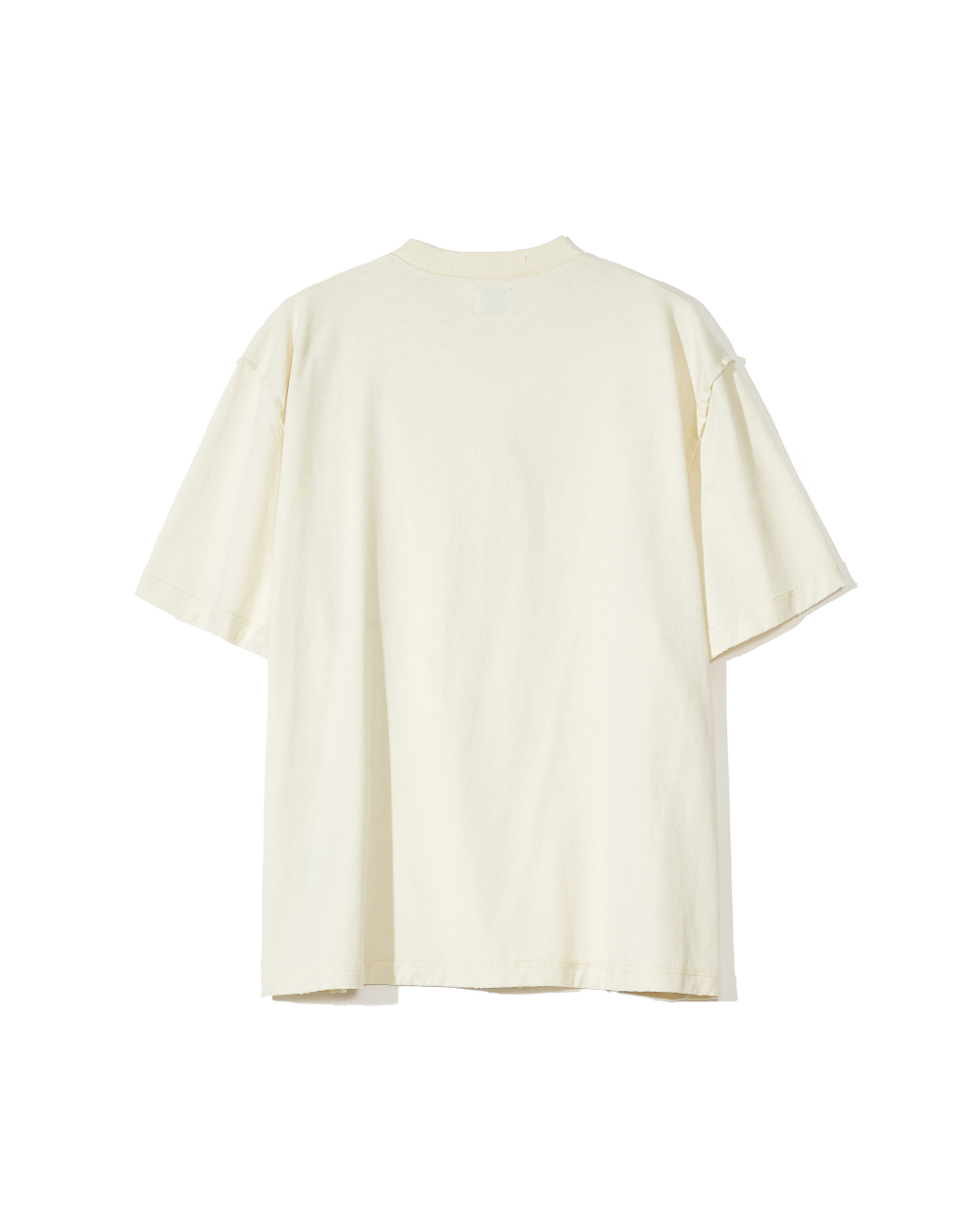 선데이세레머니 프린티드 데미지 티 - 라이트 베이지(Sunday Ceremony Printed Damage Tee - Light Beige) - 2