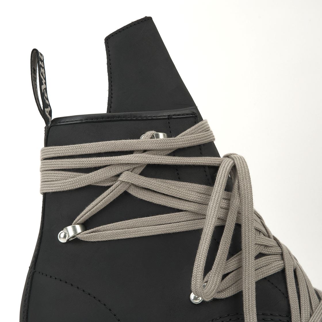 닥터마틴 x 릭 오웬스 1460 쿼드 솔 메가 레이스 부츠 블랙(Dr. Martens x Rick Owens 1460 Quad Sole Mega Lace Boots Black) - 8