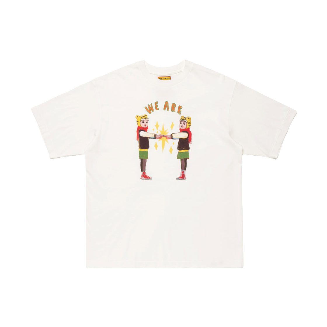 휴먼 메이드 케이코 소오토메 티셔츠 사이드 A 화이트(Human Made Keiko Sootome T-Shirt Side A White) - 1