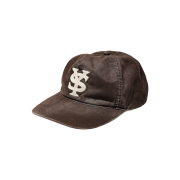 Sunday Ceremony Sy Logo 5 Panel Cotton Cap - Brown