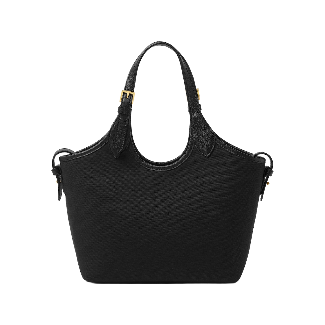 베르사체 라 메두사 캔버스 미니 토트백 블랙 골드(Versace La Medusa Canvas Mini Tote Bag Black Gold) - 2