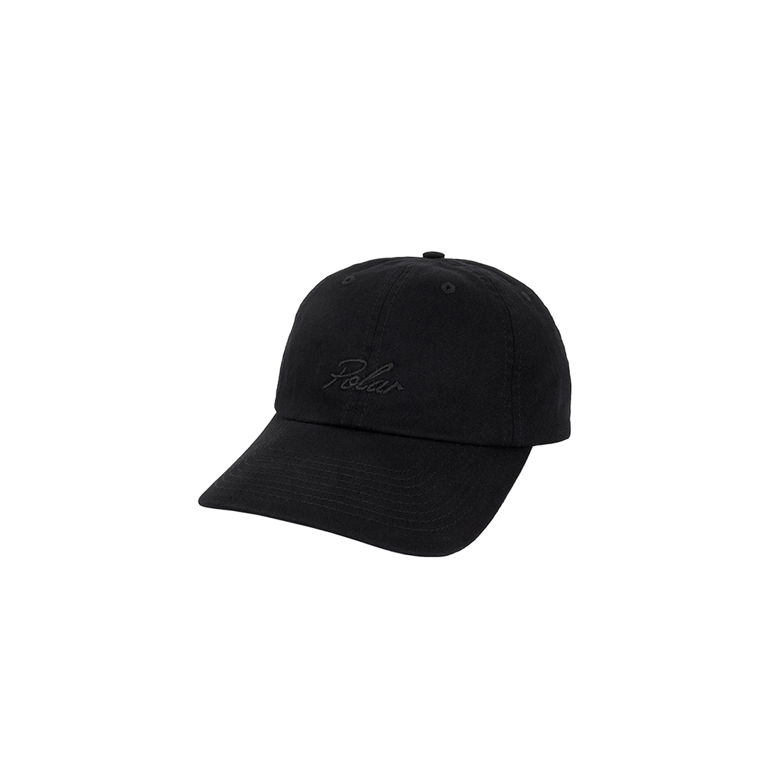 폴라스케이트 바시티 로고 사이 캡 블랙(Polar Skate Co. Varsity Logo Sai Cap Black)