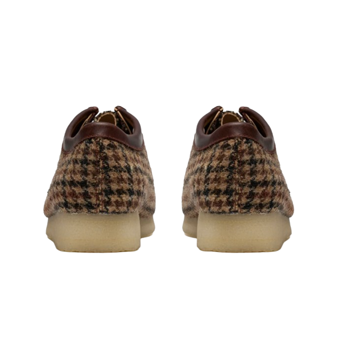 클락스 왈라비 해리스 트위드 브라운 콤비네이션(Clarks Wallabee Harris Tweed Brown Combination) - 3
