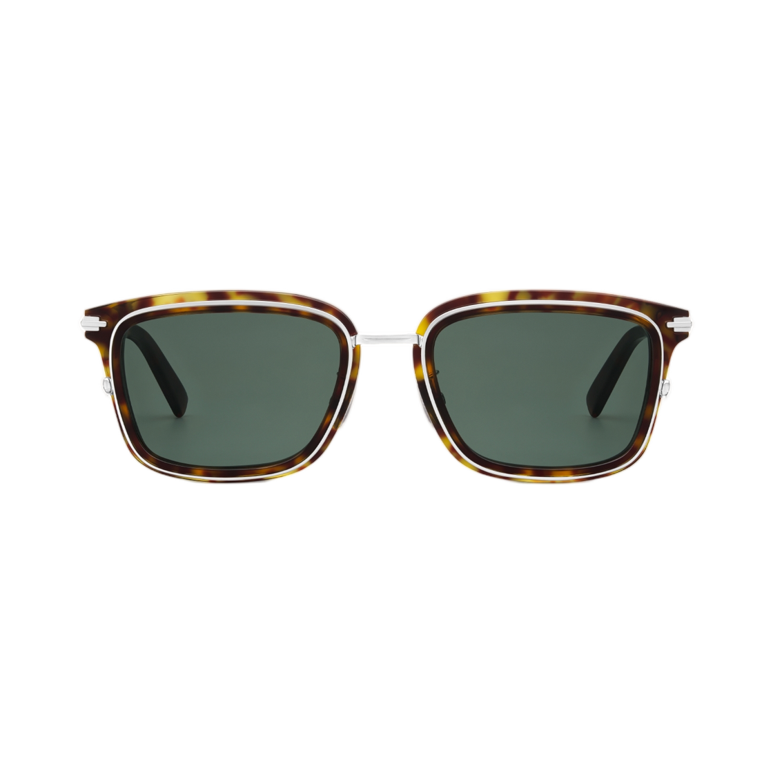 디올 디올블랙수트 S18F 선글라스 톨토이즈쉘 이펙트 렉탱귤러 브라운(Dior Diorblacksuit S18F Sunglasses Tortoiseshell Effect Rectangular Brown) - 1