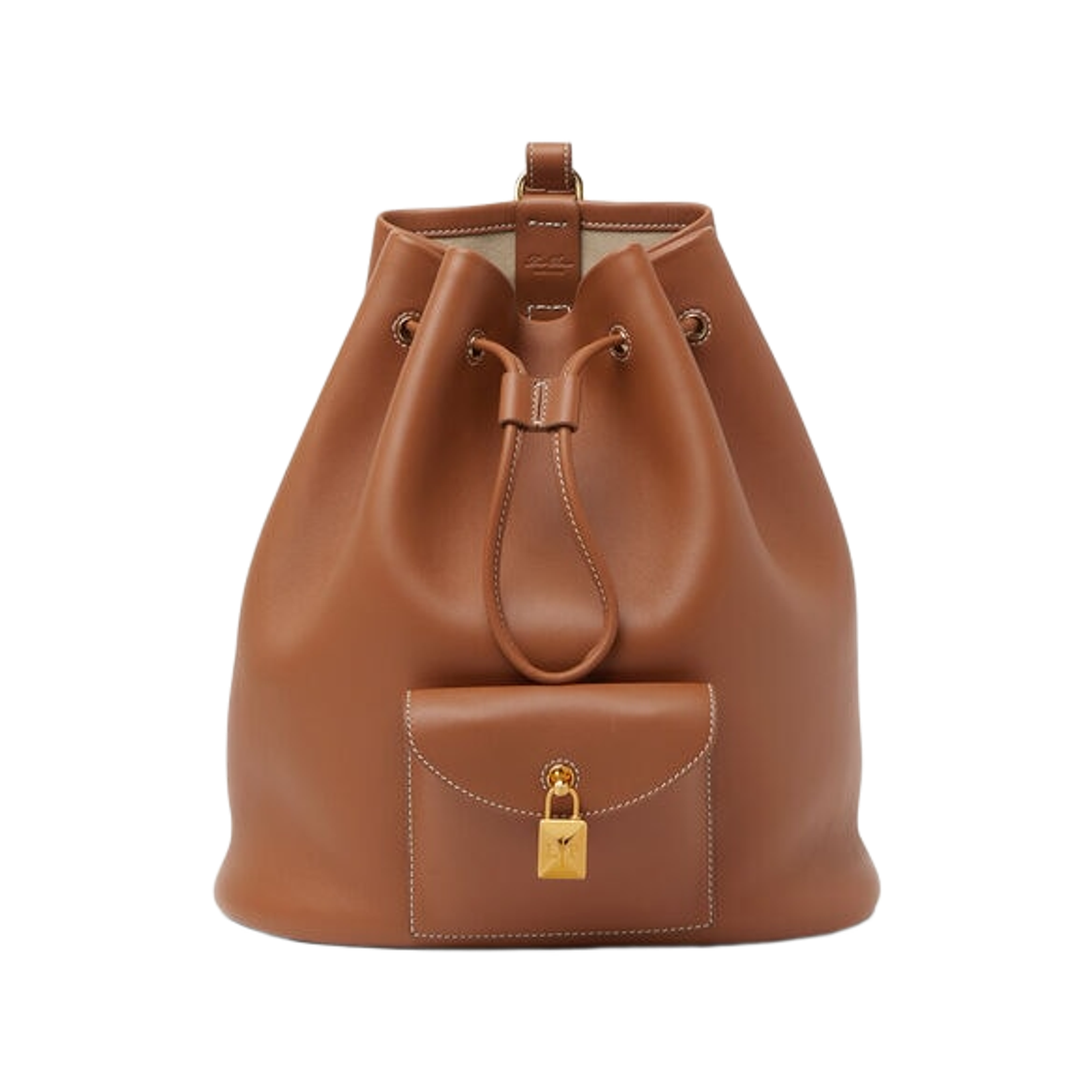 로로 피아나 엑스트라 드로스트링 L27 백팩 웜 탄 선 골드(Loro Piana Extra Drawstring L27 Backpack Warm Tan Sun Gold)