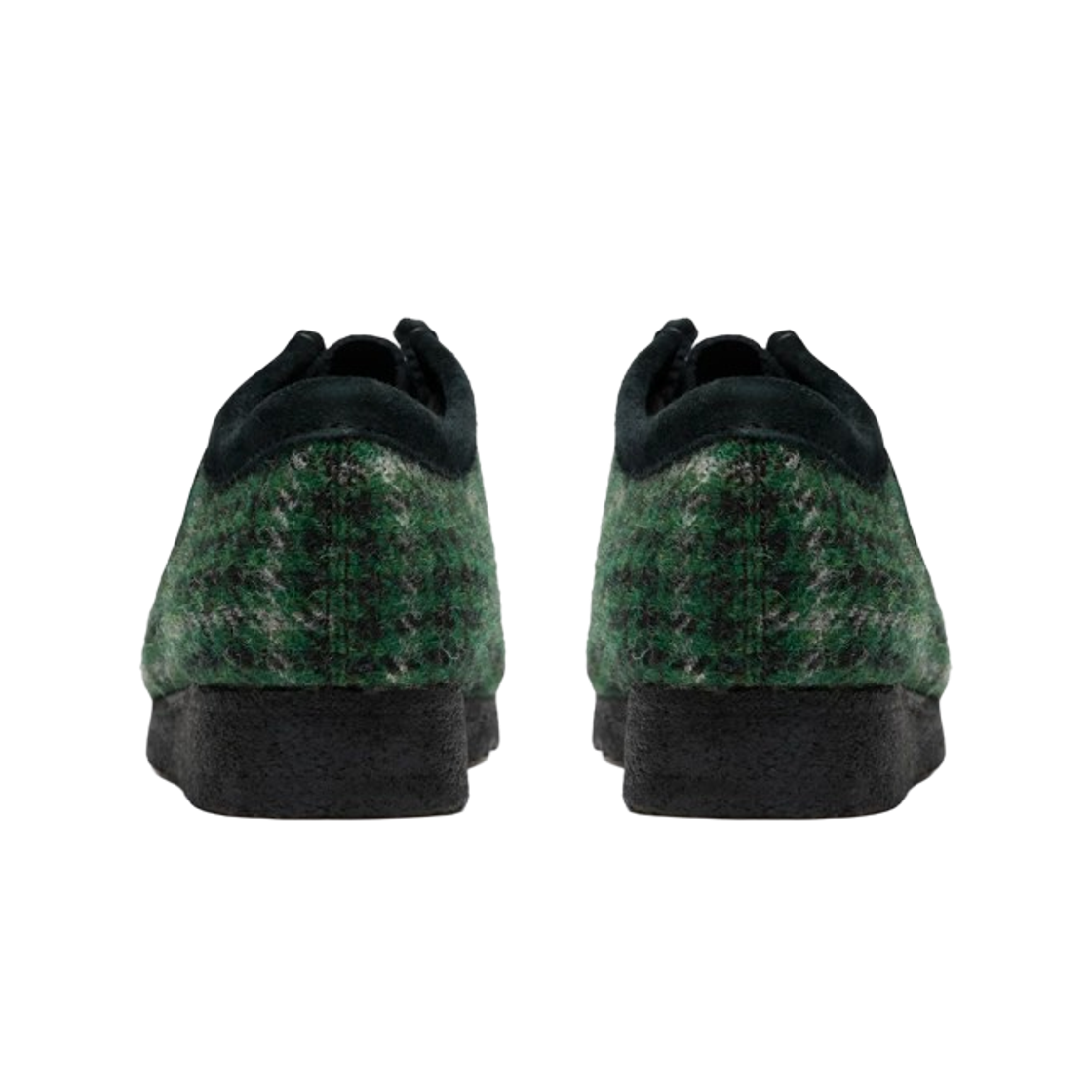 클락스 왈라비 해리스 트위드 그린 콤비네이션(Clarks Wallabee Harris Tweed Green Combination) - 3