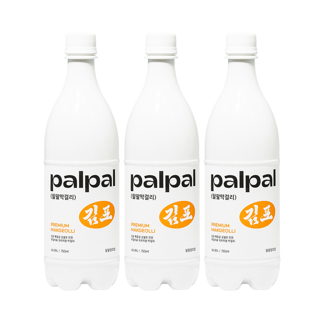 팔팔양조장 팔팔막걸리 3병(88YANGJOJANG Palpal Makgeolli)