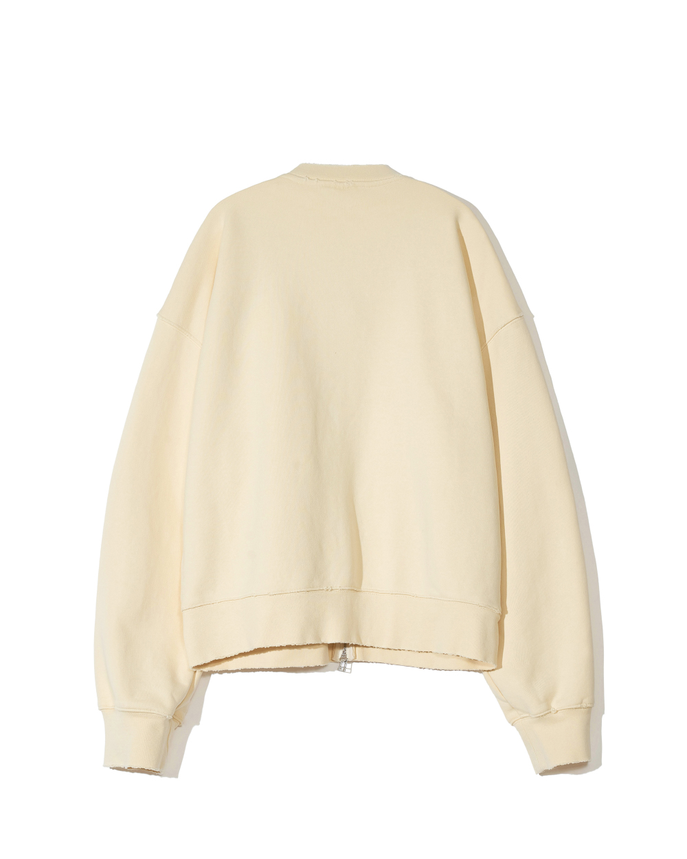 선데이세레머니 베이직 스웻 봄버 자켓 - 아이보리(Sunday Ceremony Basic Sweat Bomber Jacket - Ivory) - 2