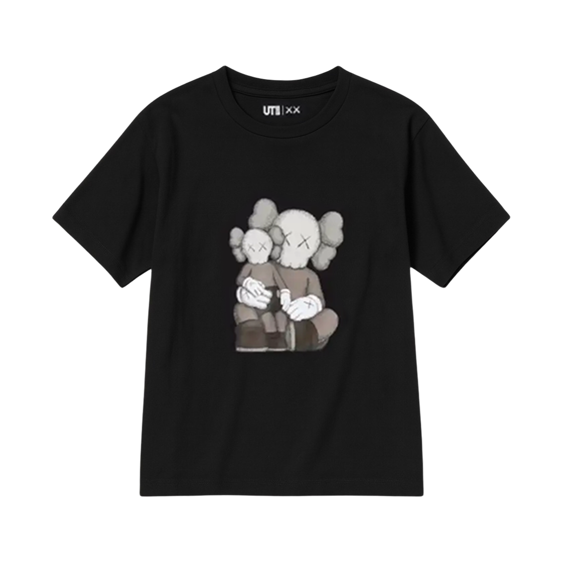 (키즈) 유니클로 UT x 카우스 숏슬리브 그래픽 티셔츠 블랙 - KR((Kids) Uniqlo UT x Kaws Short Sleeve Graphic T-Shirt Black - KR)