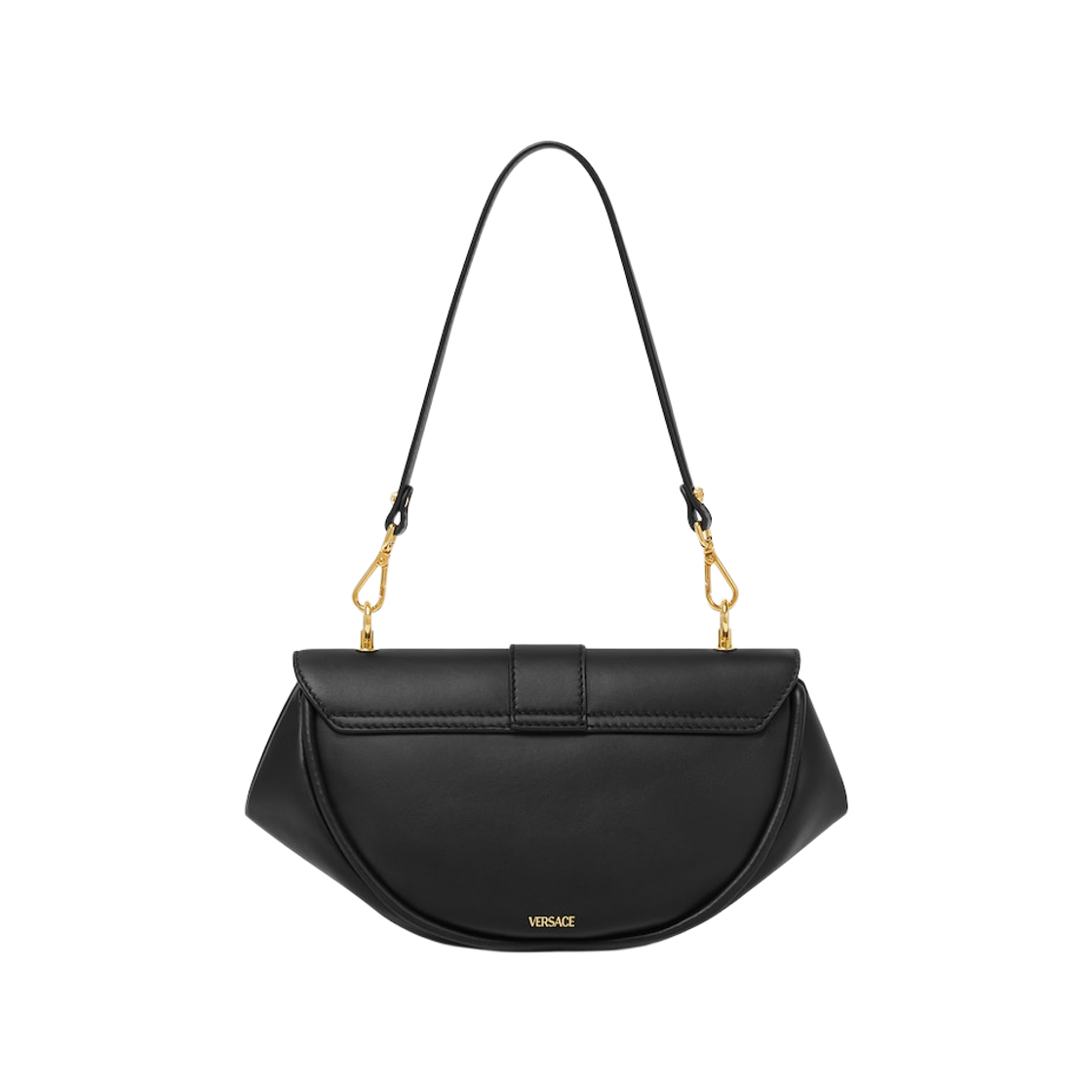 베르사체 비르투스 레더 숄더백 블랙 골드(Versace Virtus Leather Shoulder Bag Black Gold) - 2