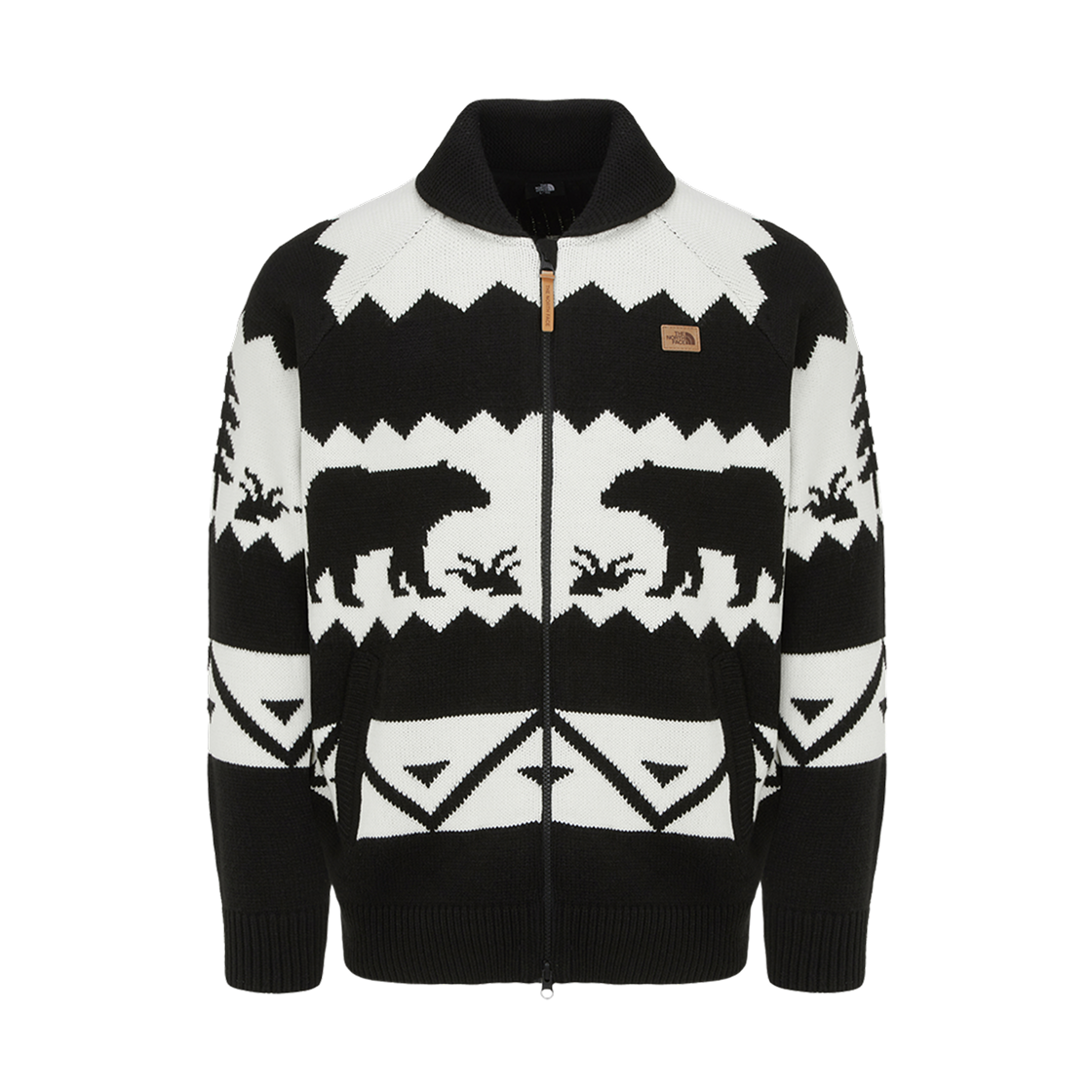 NJ5SR56A The North Face Cowichan Cardigan Black - 25FW