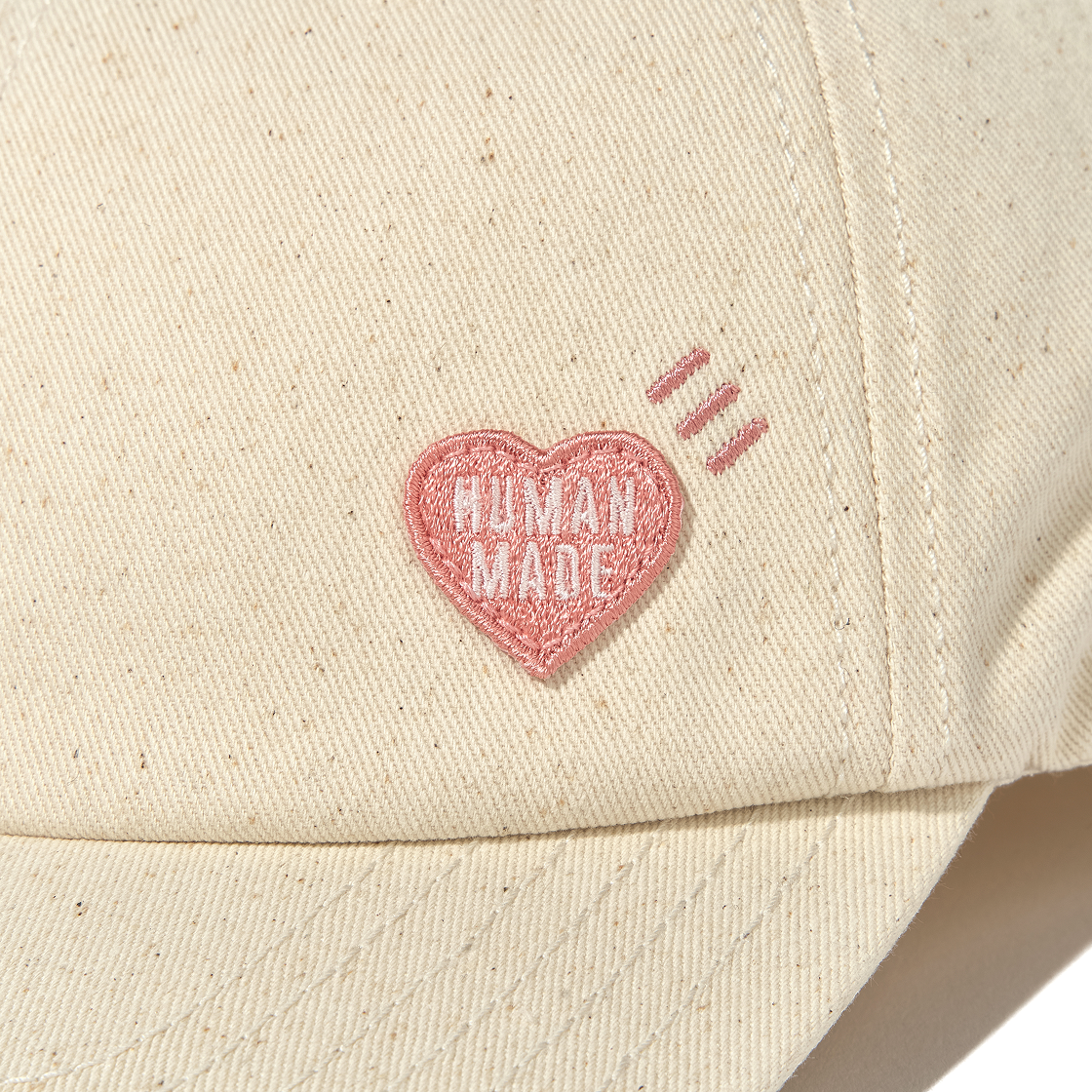 휴먼 메이드 6 패널 트윌 캡 화이트 - 서울 스토어 한정(Human Made 6 Panel Twill Cap White - Seoul Store Exclusive) - 4