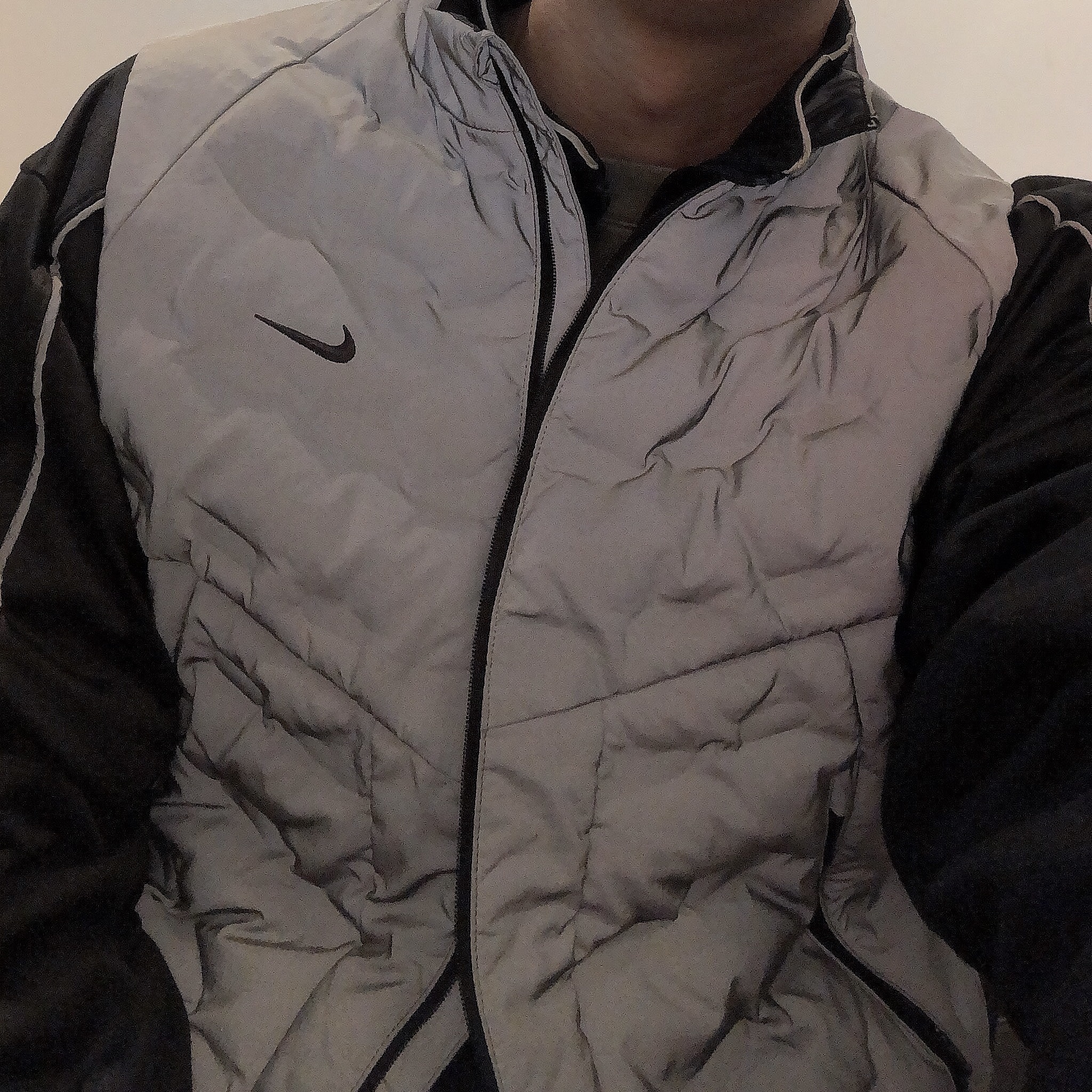 Nike Therma-Fit ADV Reflective Design Running Vest Reflect Silver - Asia 착용 스타일 - 1