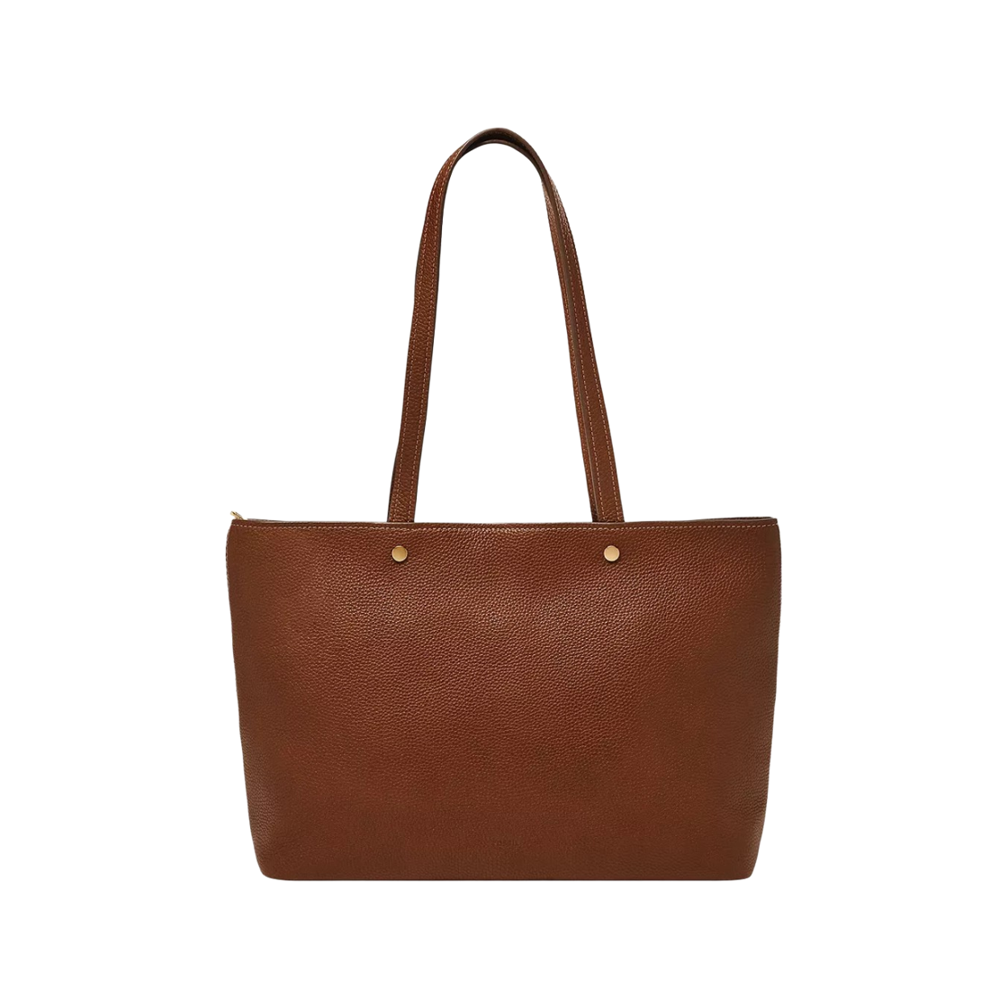 ZB11105200 Fossil Jessie Top Zip Tote Medium Brown