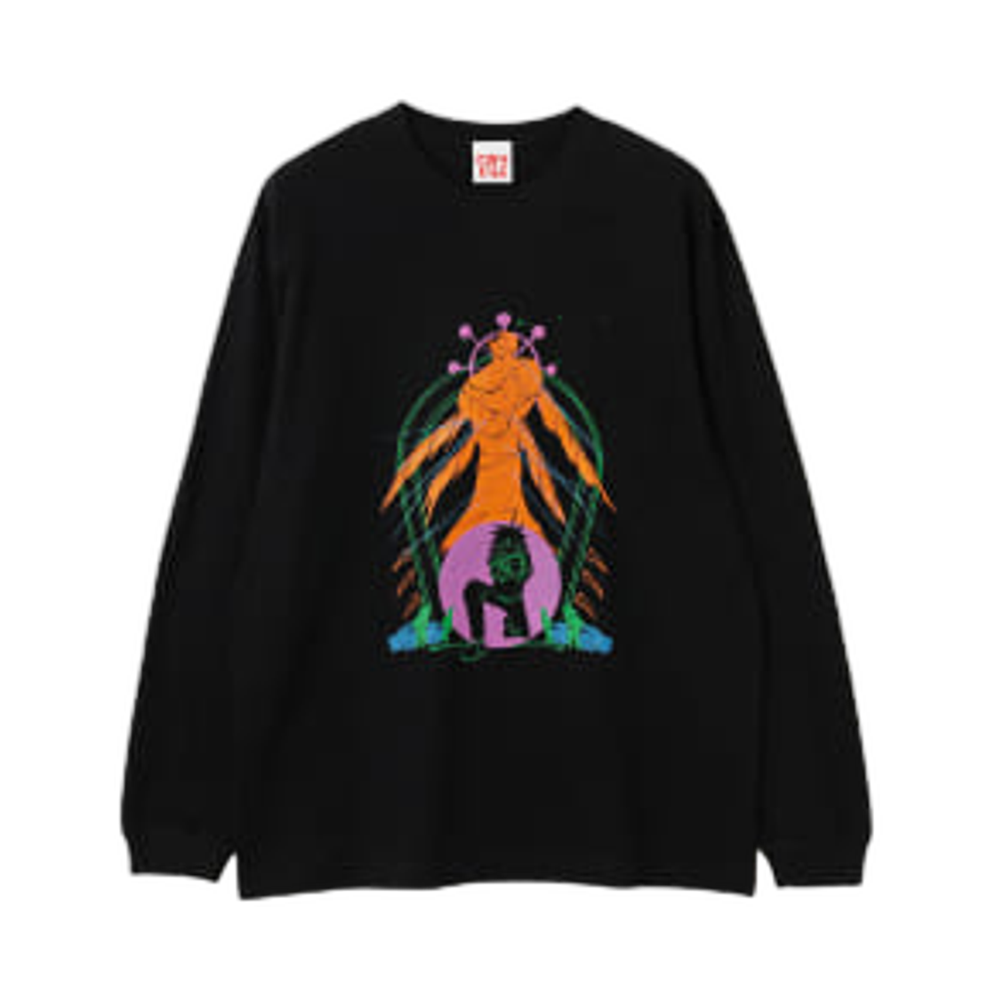 망가트 빔즈 x 주술회전 허 후시구로 롱슬리브 티셔츠 블랙(Mangart Beams x Jujutsu Kaisen HER Fushiguro L/S T-Shirt Black)