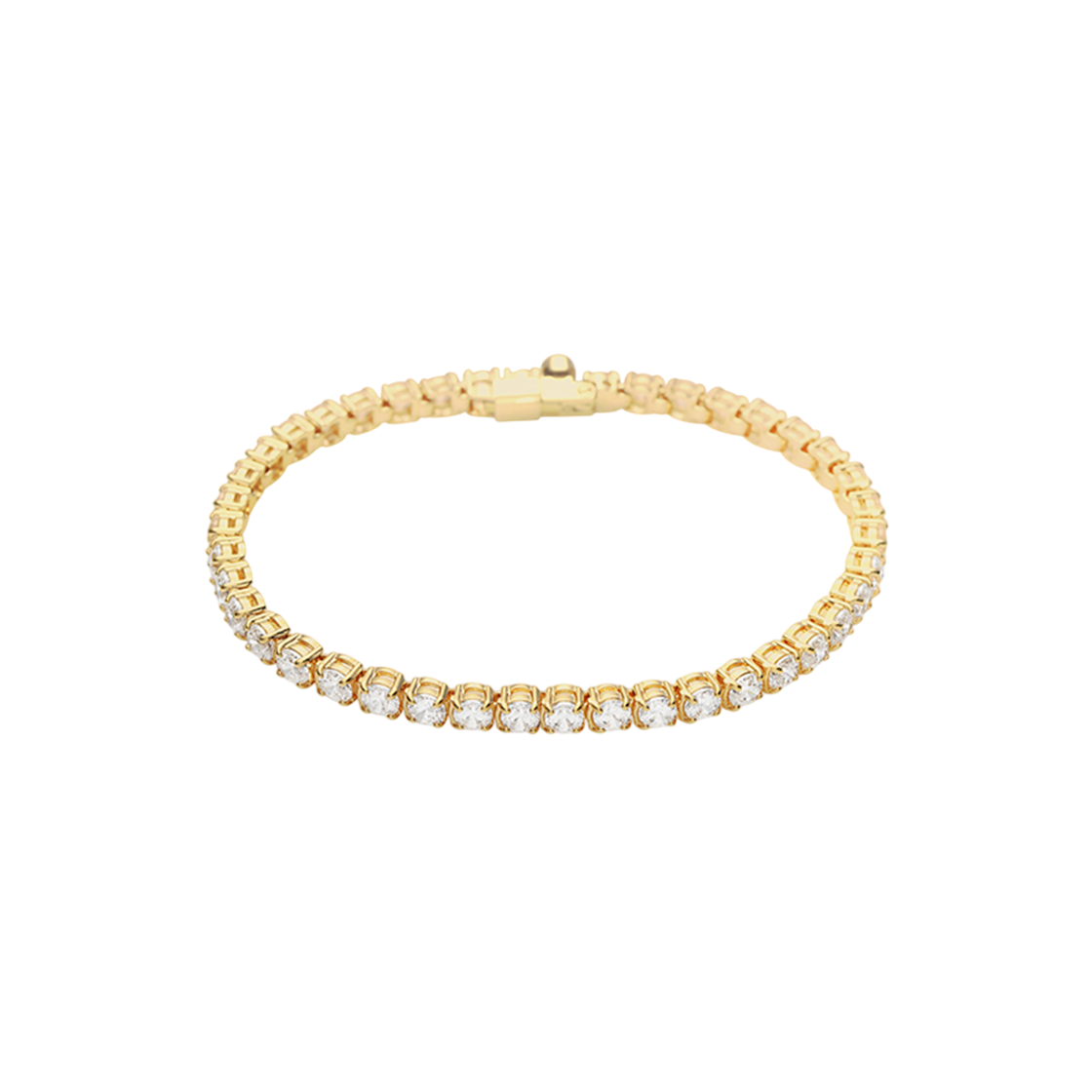 5657664 [13% 쿠폰] (W) Swarovski Matrix Tennis Bracelet White Gold Plated