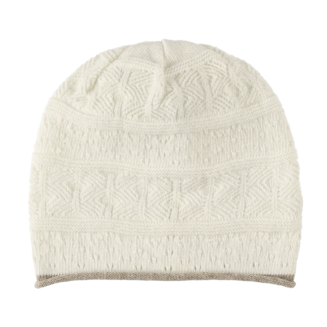 하이산 더스티 니트 비니 아이보리(Heisan Dusty Knit Beanie Ivory)