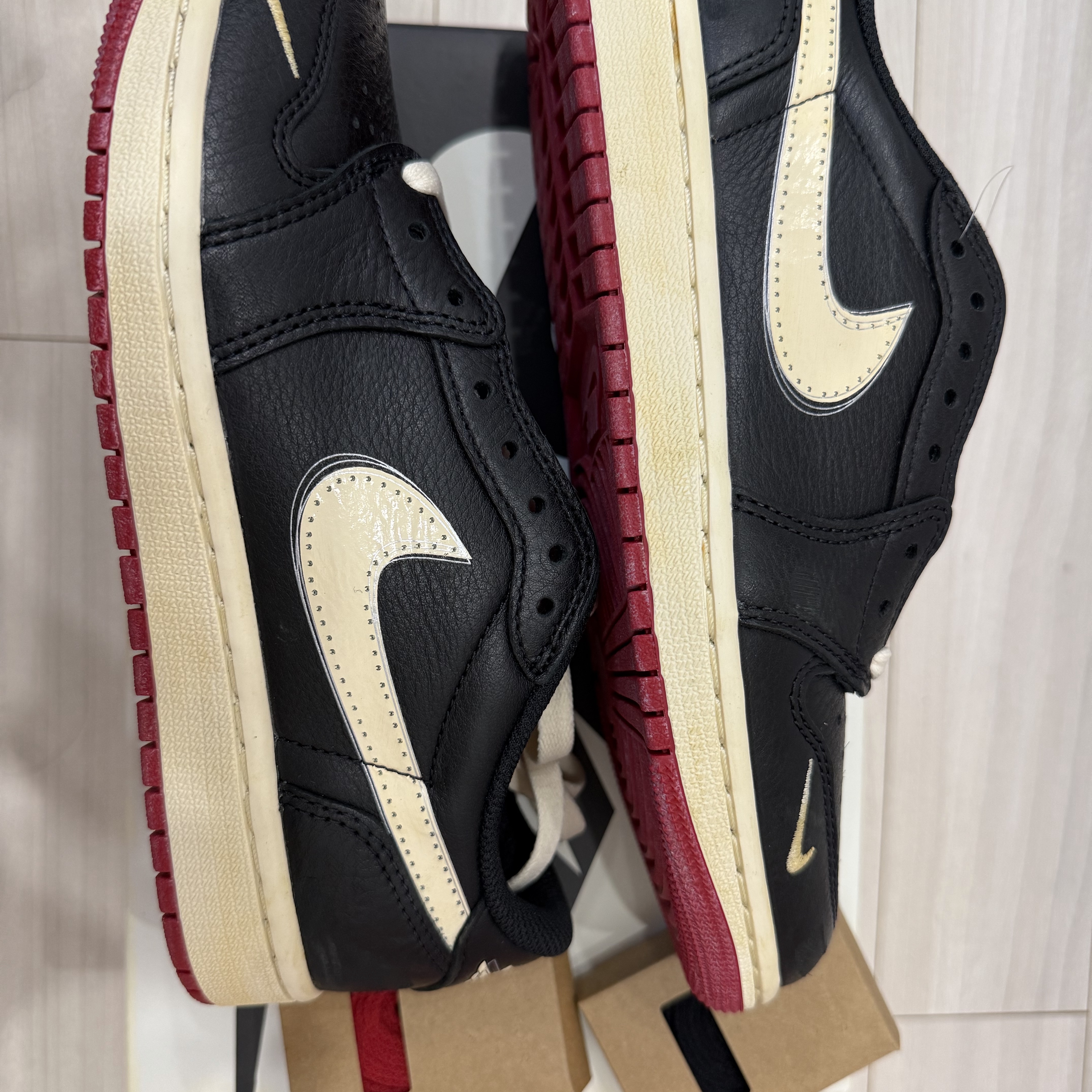 Jordan 1 x Nigel Sylvester Retro Low OG Better With Time 착용 스타일 - 2