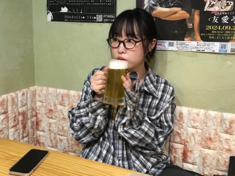 Undermycar Mu.36 Anti Fxxking Logo Play Basic Long Sleeve Check Shirts Blue Black 착용 스타일