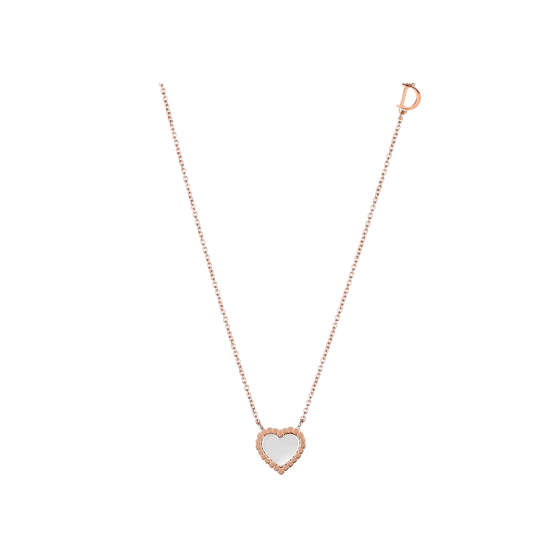20109037 [13% 쿠폰] Damiani Belle Epoque Mother of Pearl Necklace Pink Gold