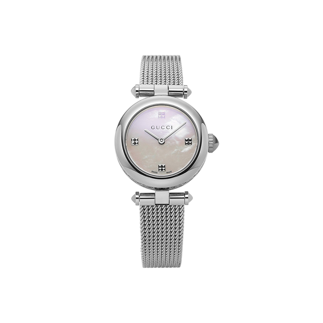 YA141504 [13% 쿠폰] (W) Gucci Diamantissima Quartz 27mm Stainless Steel Mother of Pearl