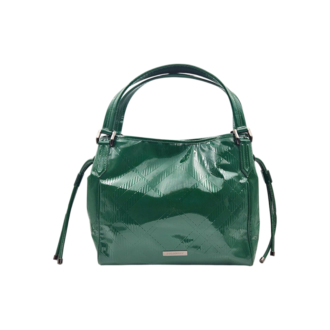 IT4I668F3LW6 Burberry Patent Shoulder Bag