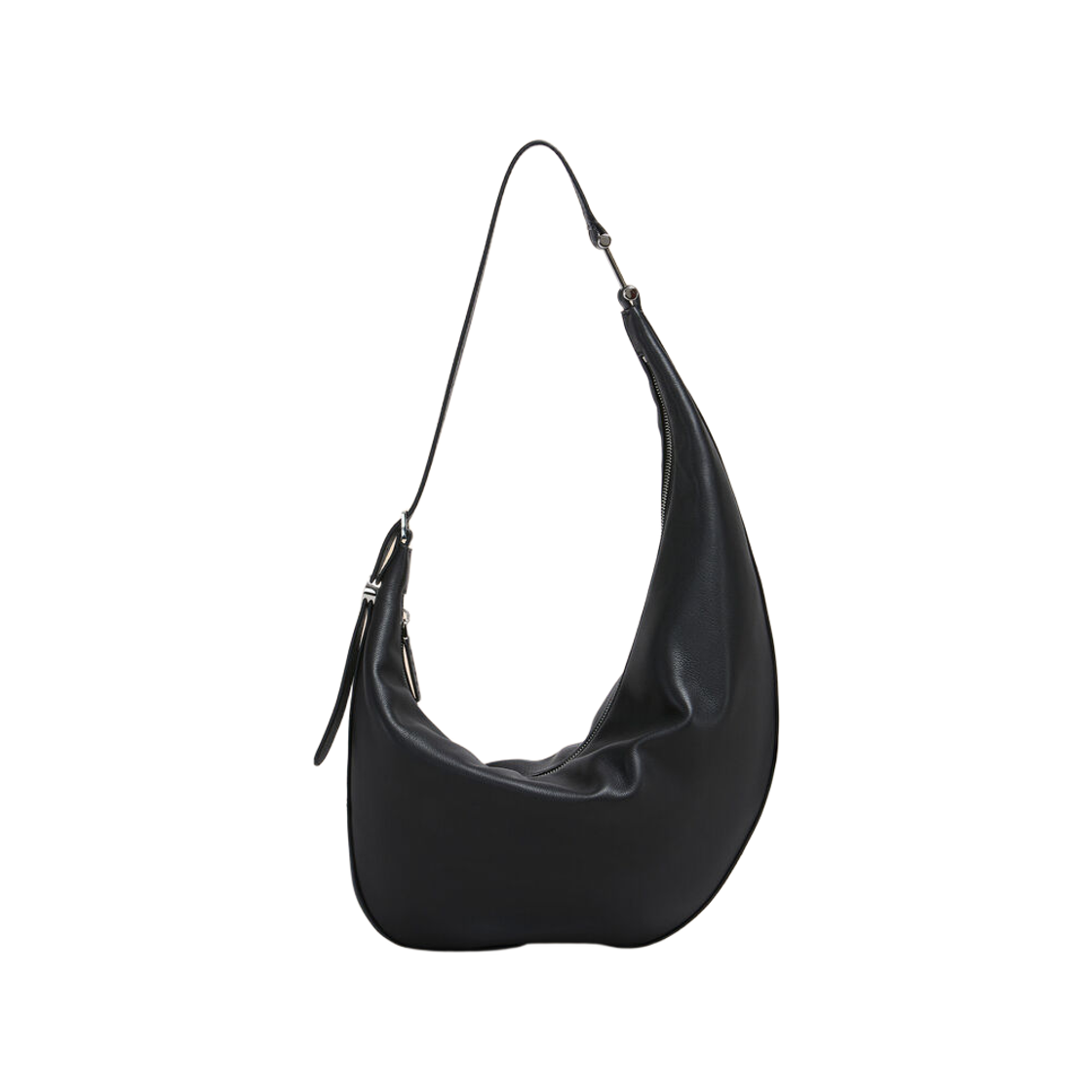 SBMP0251U0-P8222-00N99 Marni Leather Dot Small Hobo Bag Black
