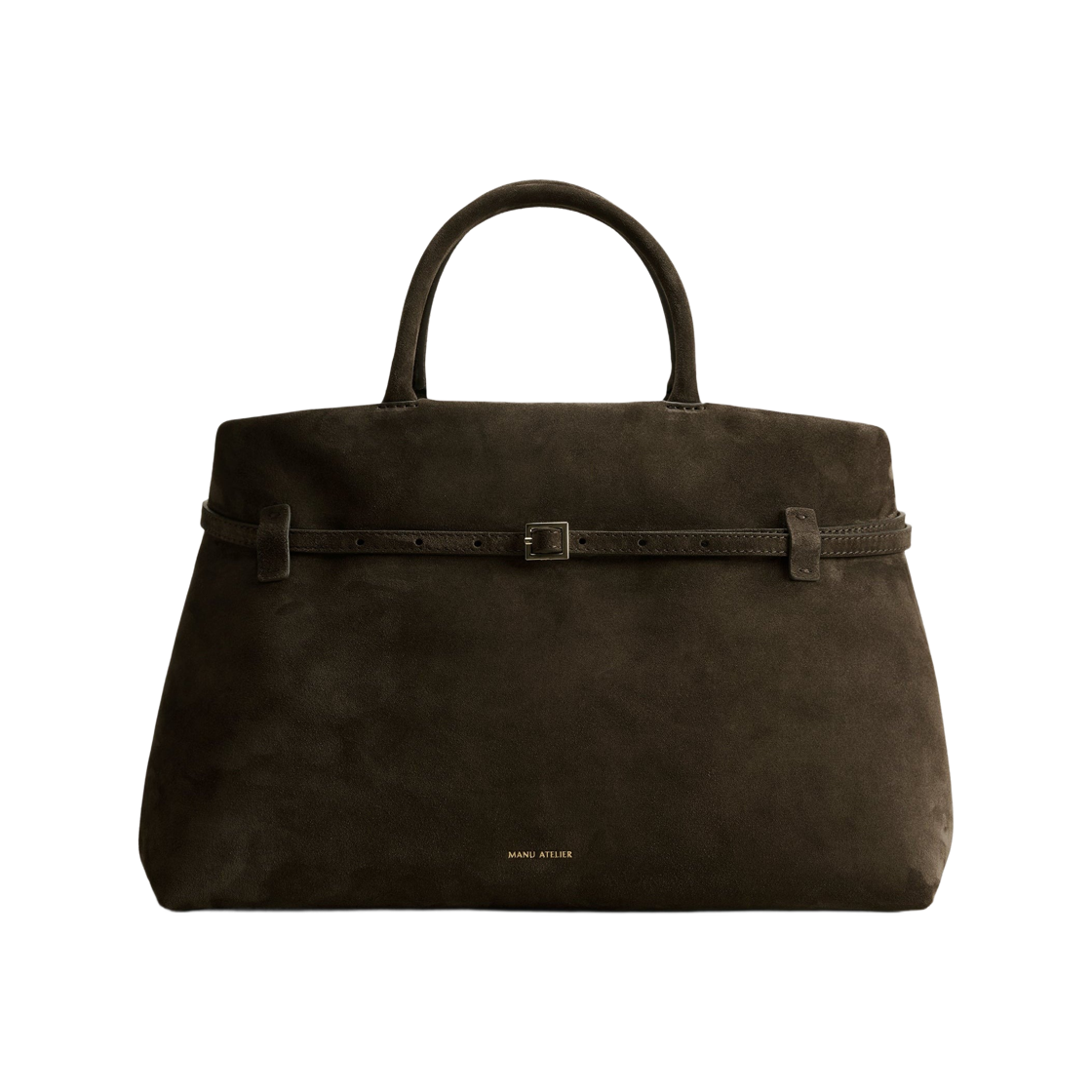 마누 아틀리에 르 깜봉 40 터바코 그린 스웨이드(Manu Atelier Le Cambon 40 Tobacco Green Suede)