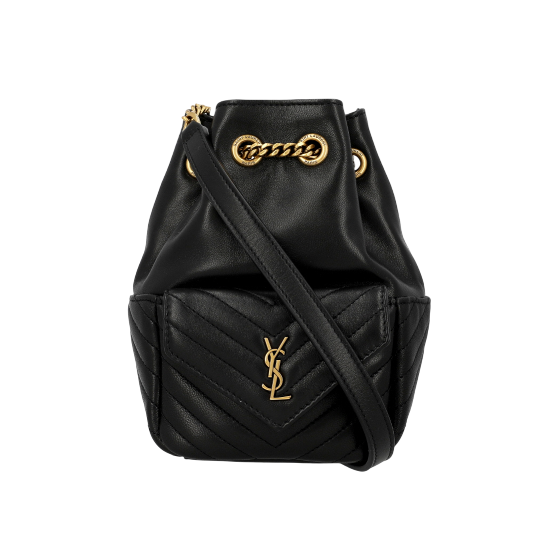 760745 1EL07 1000 [13% 쿠폰] Saint Laurent Nano Bucket Bag Black