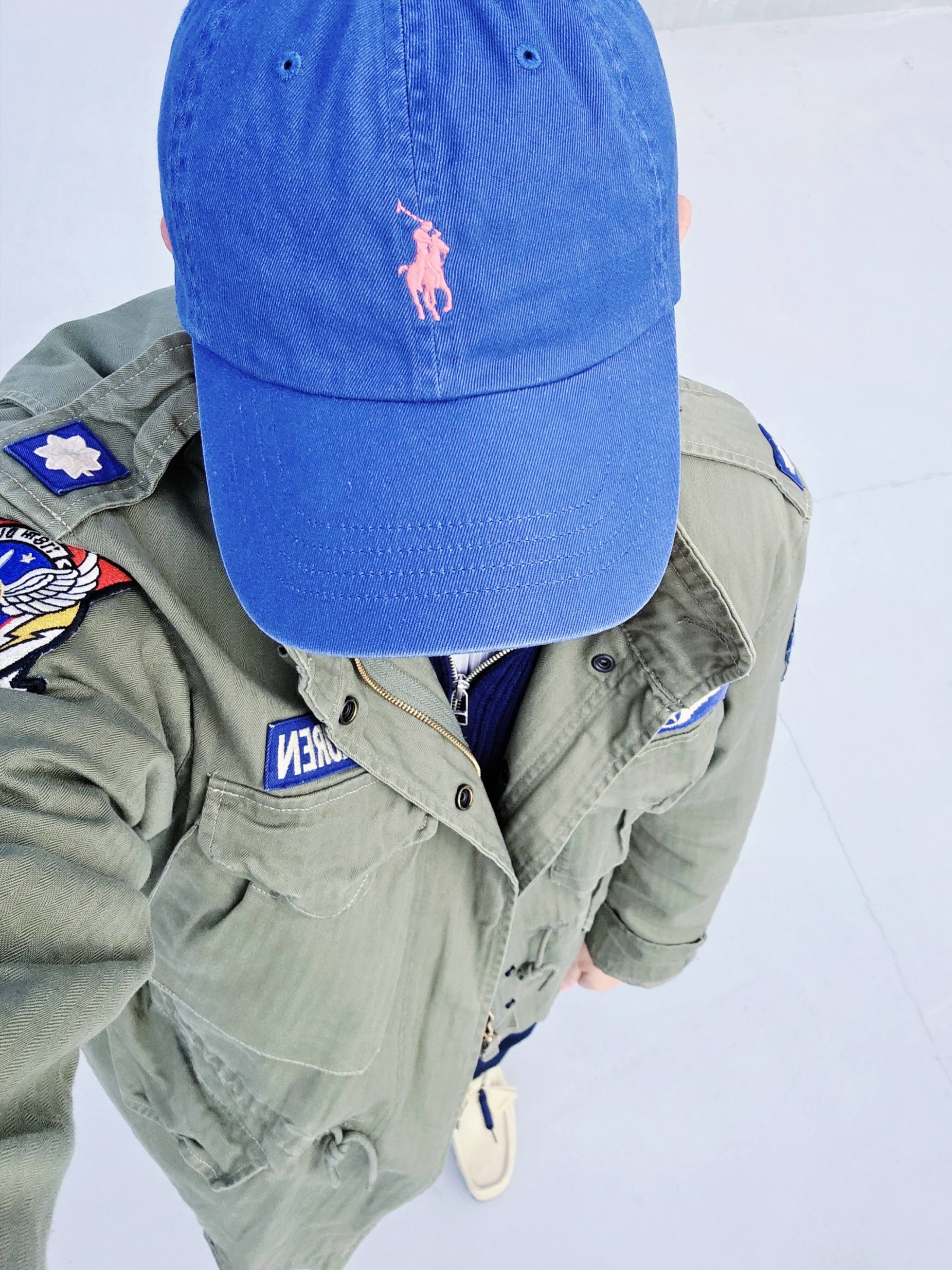 [20% 적립] Polo Ralph Lauren Iconic Herringbone Field Jacket Olive Mountain - 25SS, Clarks Wallabee Maple Suede 착용 스타일