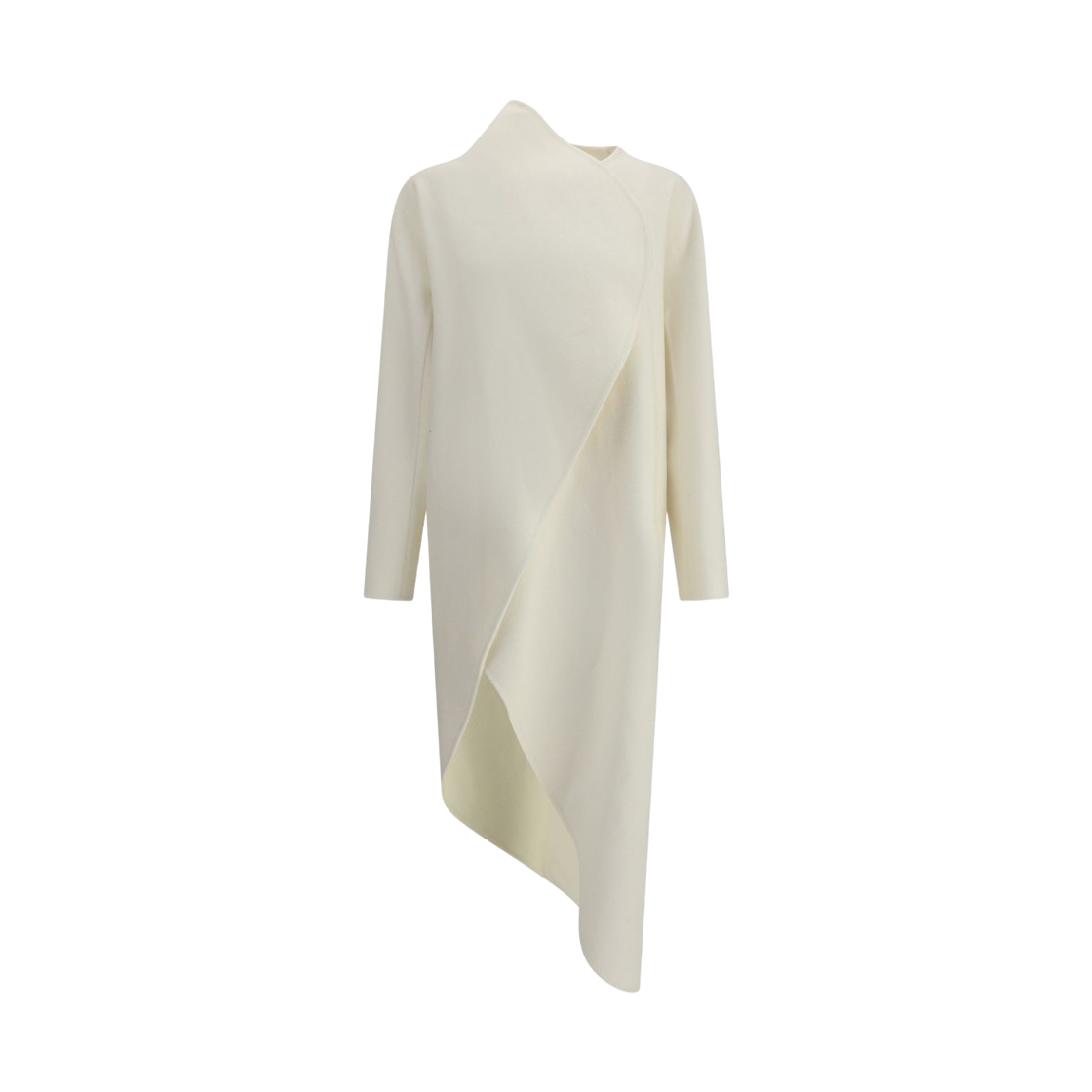 (W) 알라이아 랩 코트 화이트((W) Alaia Wrap Coat White)