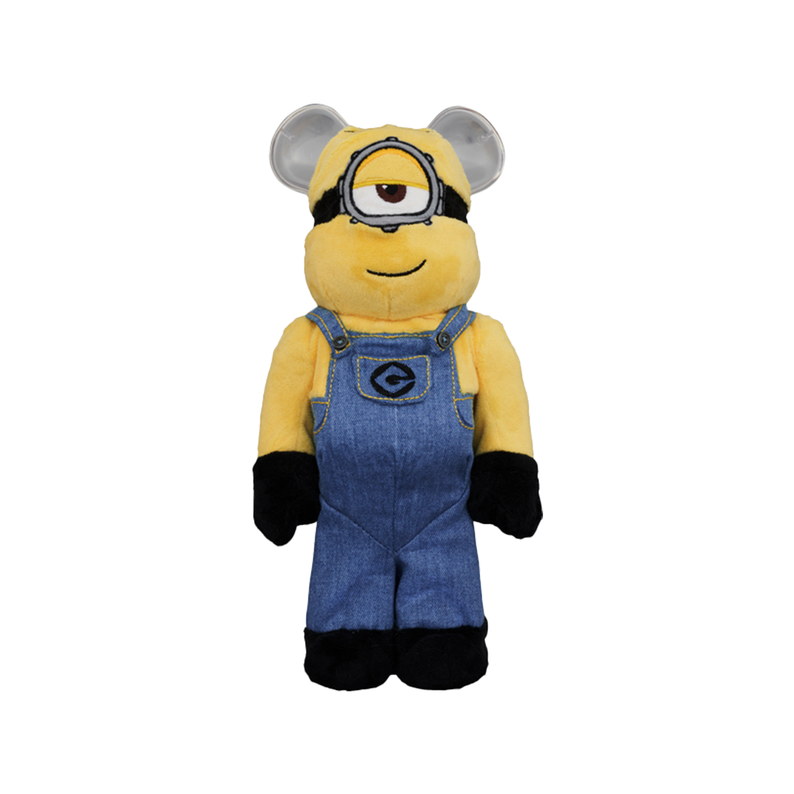 킨키로봇 400% 베어브릭 미니언즈 스타우트 코스튬 버전 (2412010)(KINKIROBOT 400% Bearbrick Stuart Costume Ver.)