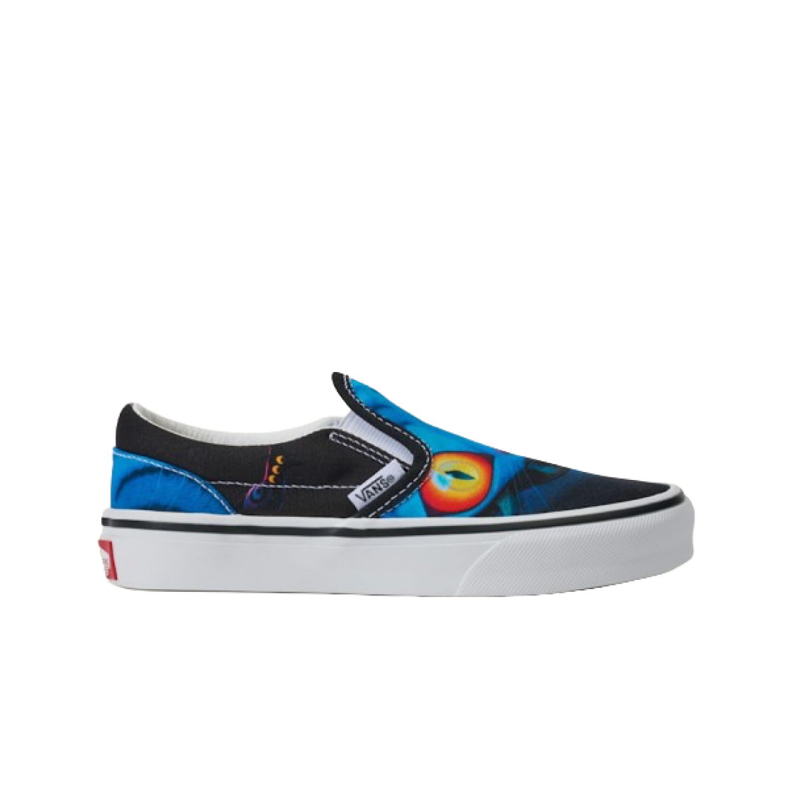 (키즈) 반스 x 케이팝 데몬 헌터스 클래식 슬립온 블랙((Kids) Vans x K-Pop Demon Hunters Classic Slip-On Black)