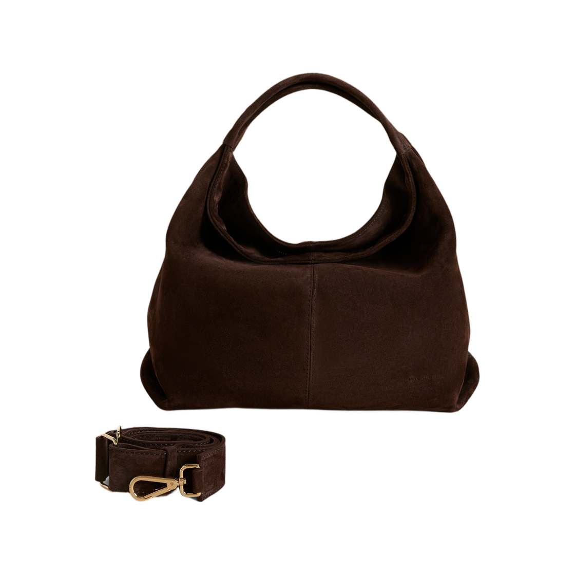 2024355 Manu Atelier Gala Deep Brown Suede