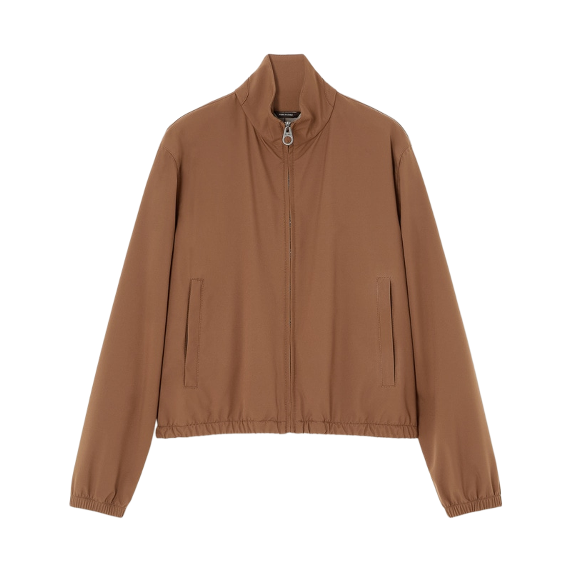 FAQ1426-E251 (W) Loro Piana Microfibre Storm System Bomber Jacket Chestnut