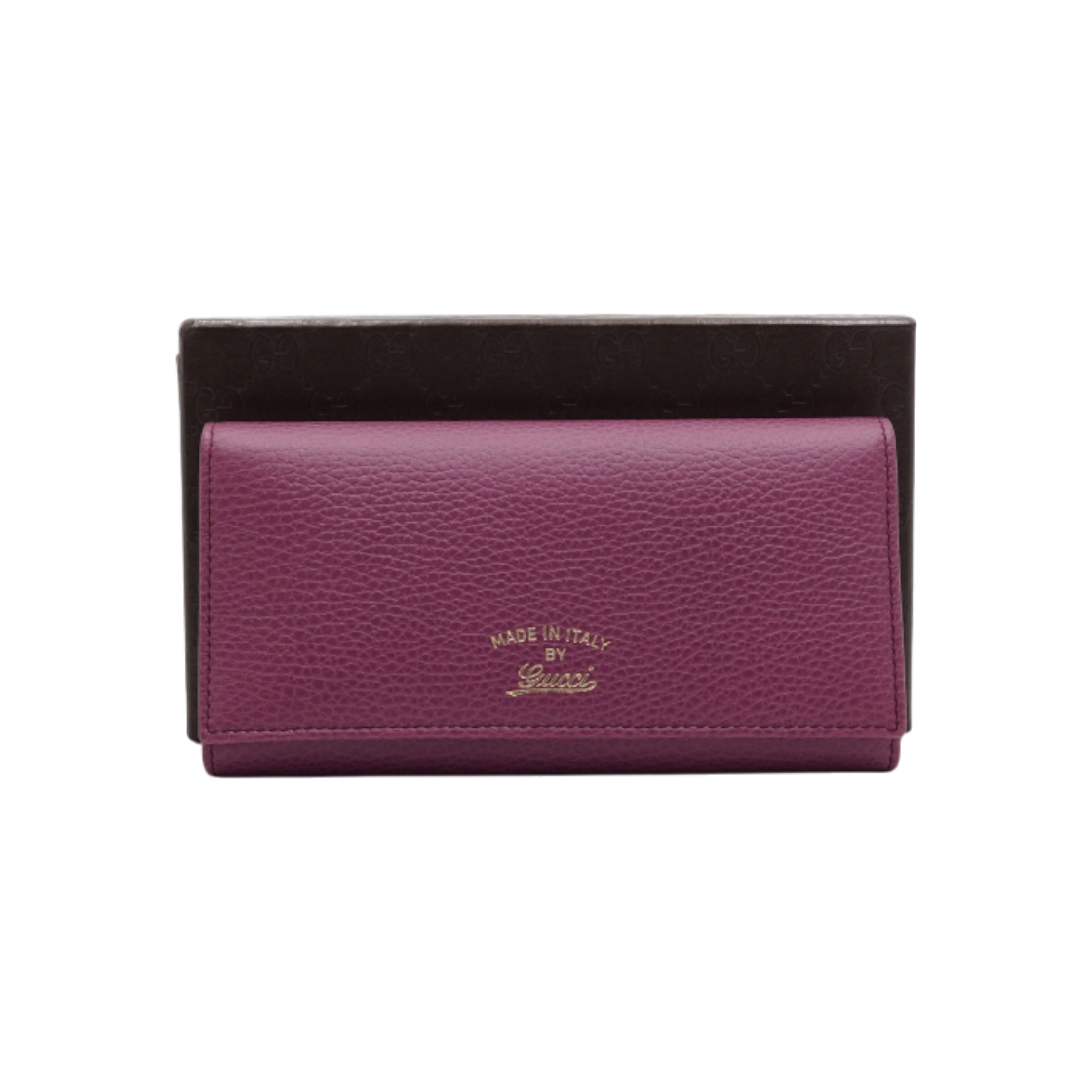 구찌 354498 퍼플 레더 스윙 여성 장지갑aa56704(Gucci Purple Leather Swing Wallet for Women) - 1