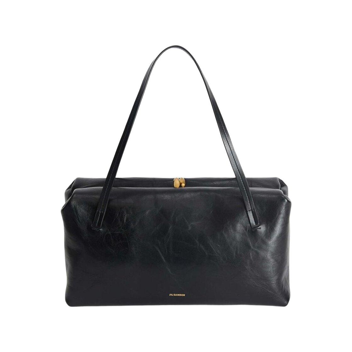 질 샌더 고지 필로우 미디움 백 블랙(Jil Sander Goji Pillow Medium Bag Black)