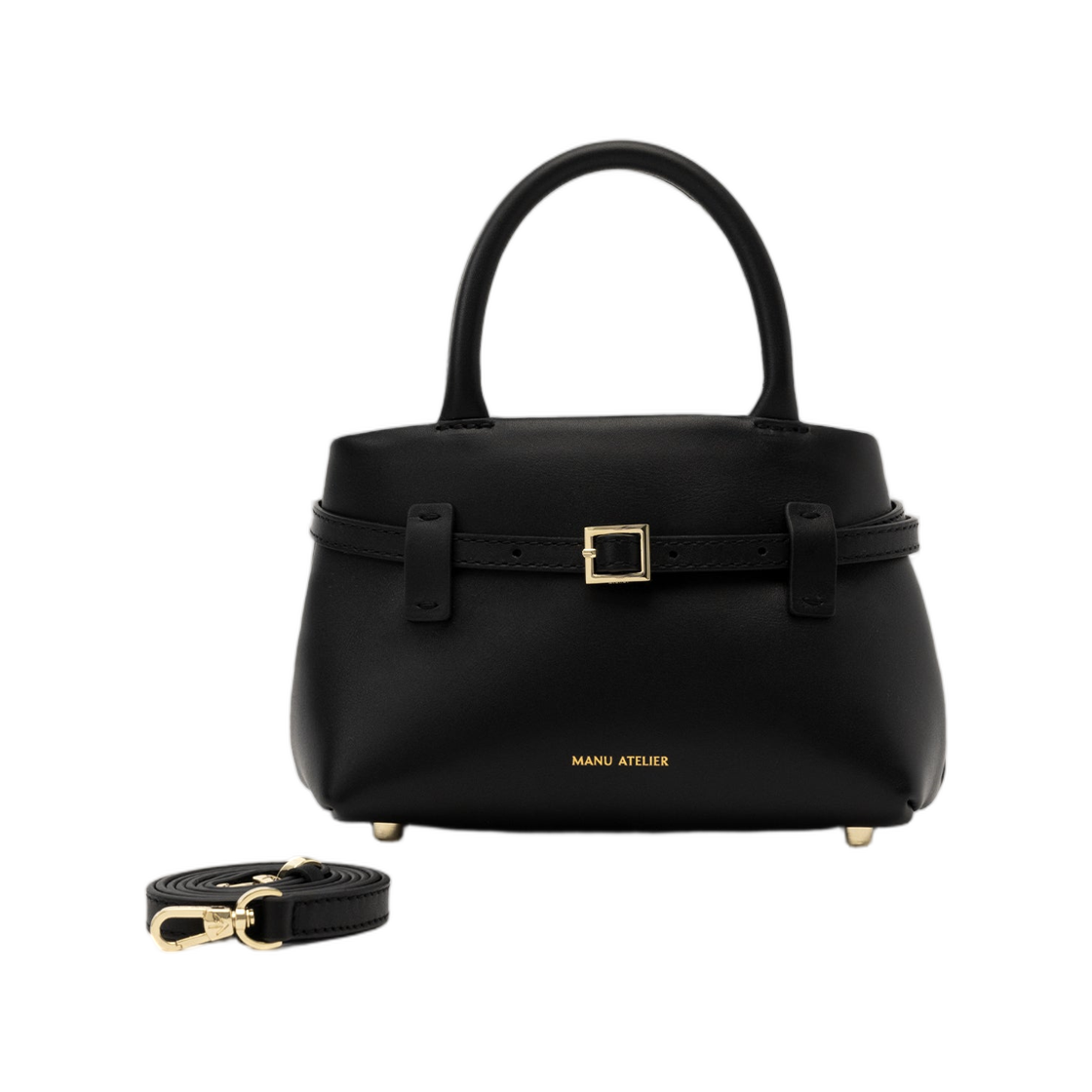 마누 아틀리에 르 깜봉 20 블랙 소프트(Manu Atelier Le Cambon 20 Black Soft)
