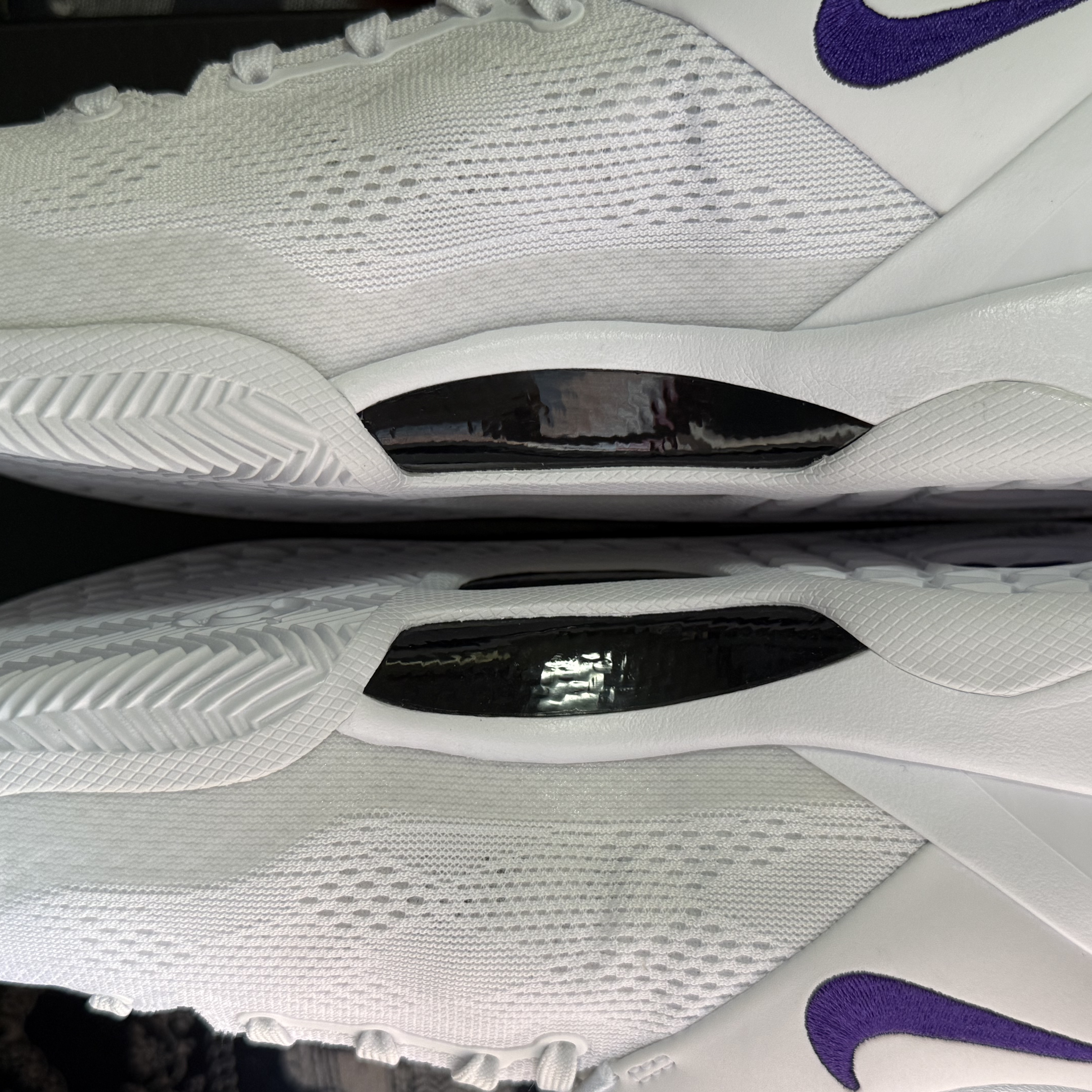 Nike Kobe 8 Protro White and Court Purple 착용 스타일 - 7