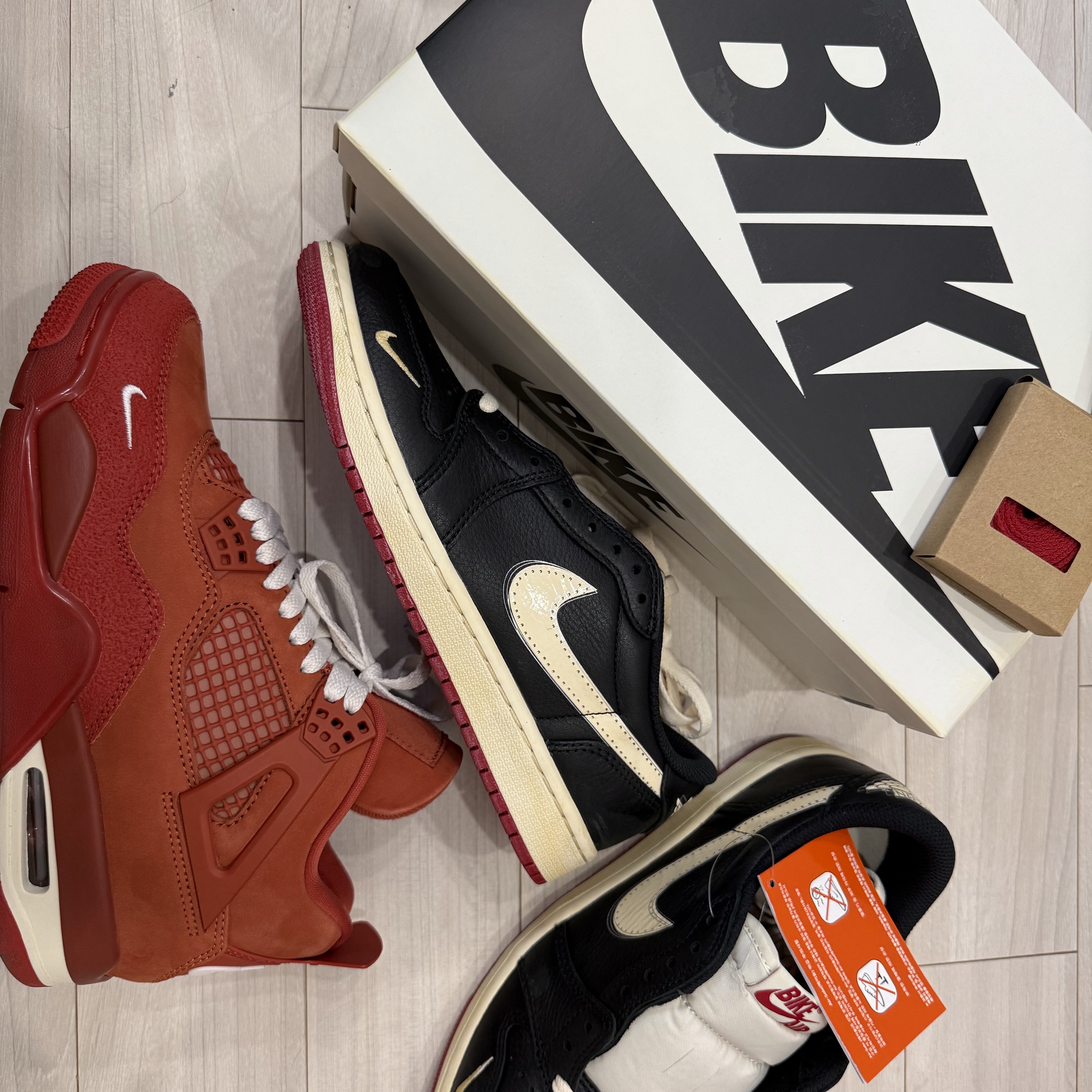 Jordan 1 x Nigel Sylvester Retro Low OG Better With Time 착용 스타일 - 1