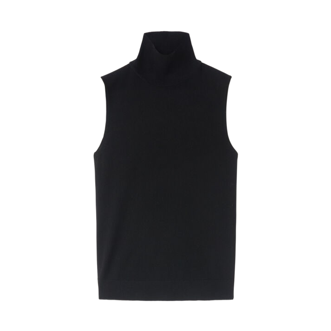 (W) 로로 피아나 캐시미어 피우마 탑 블랙((W) Loro Piana Cashmere Piuma Top Black) - 1