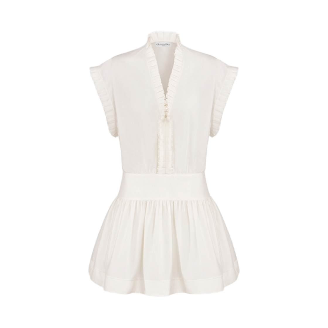 541D13A3124-0200 (W) Dior Mini Dress White