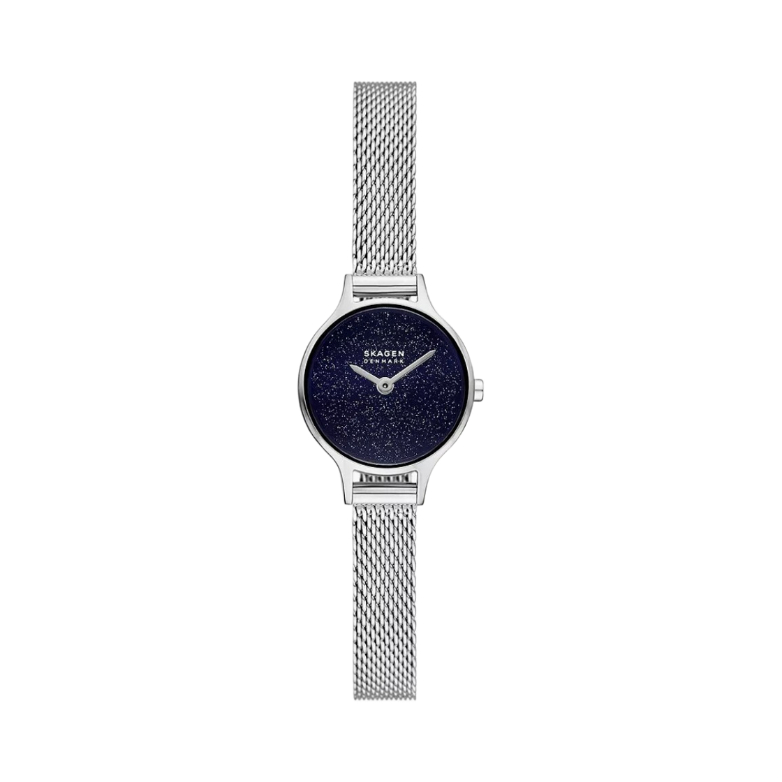 스카겐 아니타 마이크로 쿼츠 투핸드 22mm 스테인리스 스틸 워치 실버(Skagen Anita Micro Quartz Two-Hand 22mm Stainless Steel Watch Silver)