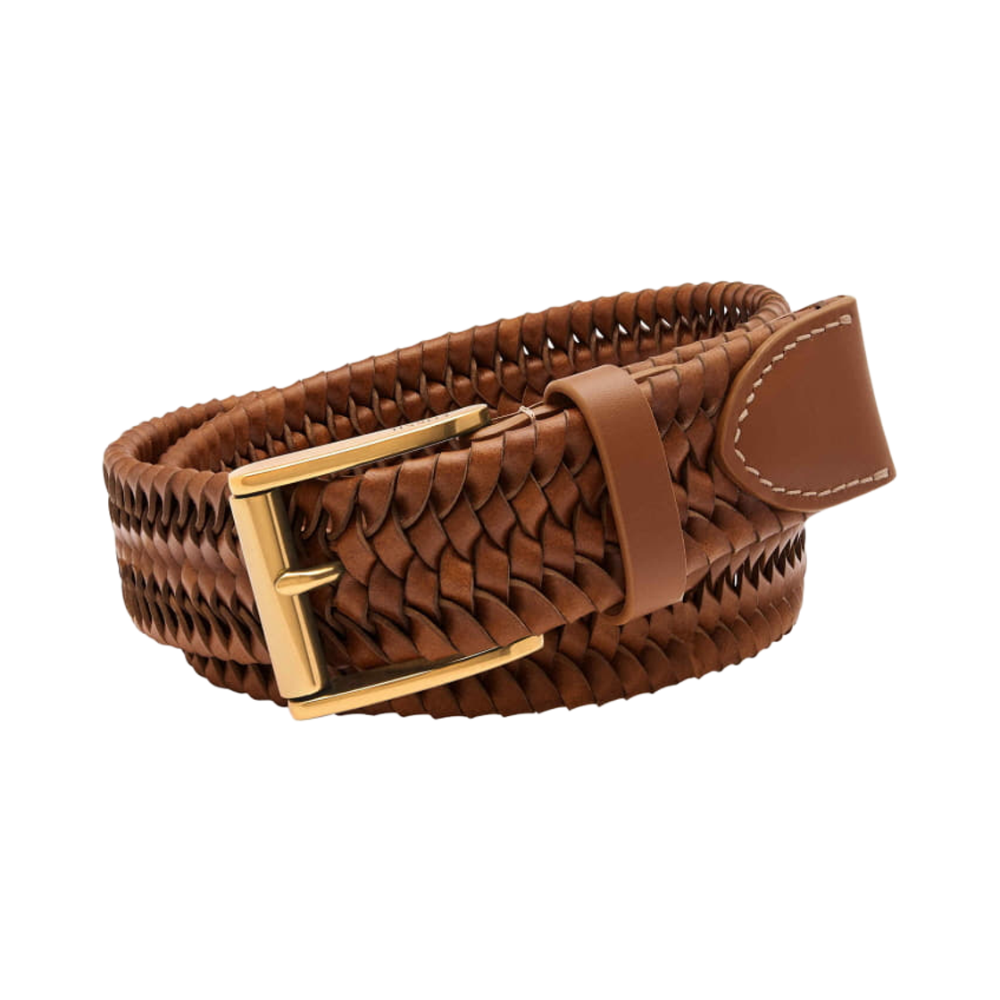 MB1087200 Fossil Rhett Belt Brown