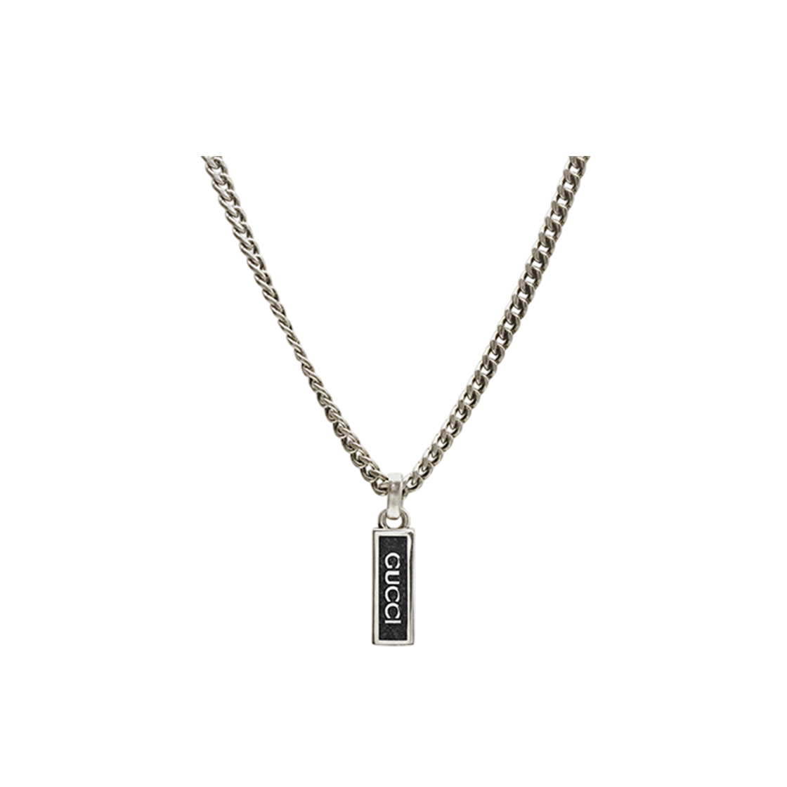 YBB678714003 [13% 쿠폰] Gucci Necklace With Enamel Pendant Silver