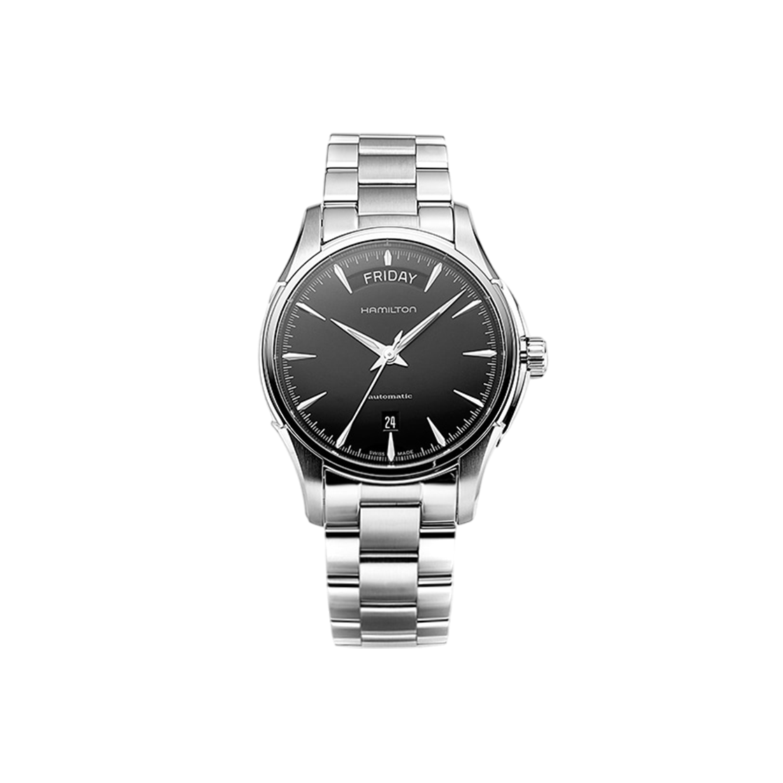 H32505131 [13% 쿠폰] Hamilton Jazzmaster Day Date Auto 40mm Stainless Steel Black